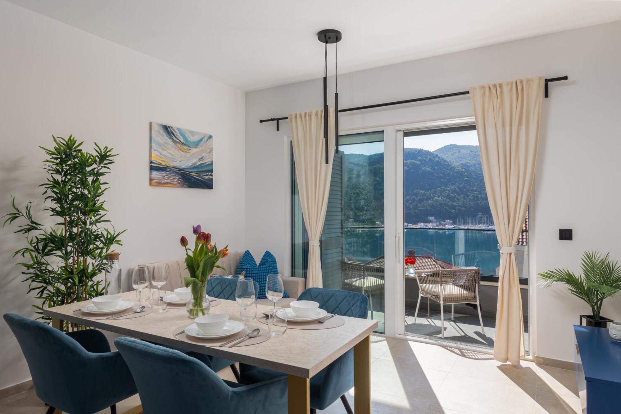 Luxury Apartments Blue Moon - New Apartments Slano Esterno foto